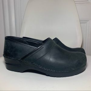 Dansko Professional Leather Clog Mule